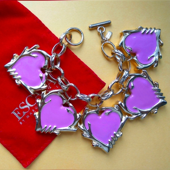 Authentic Bracelet Vintage by ESCADA Margaret Lay Early 1990s Germany - Picture 3 of 16